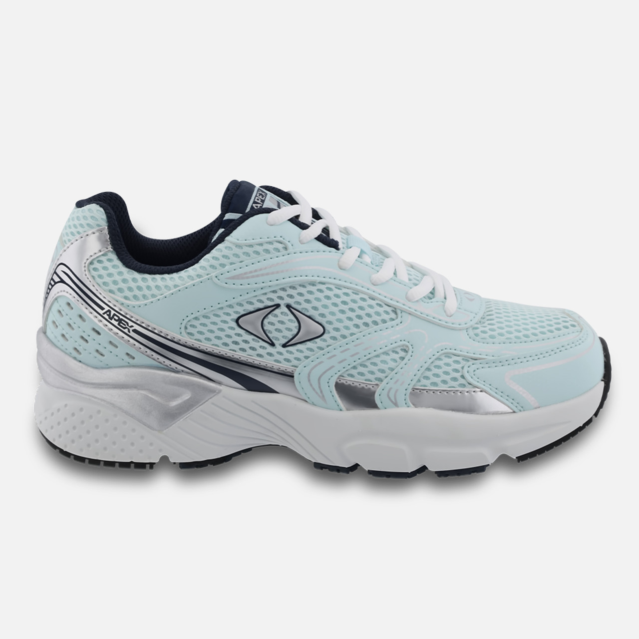 Apex Women's Boss Runner Active Shoe - X Last - Seafoam / Silver