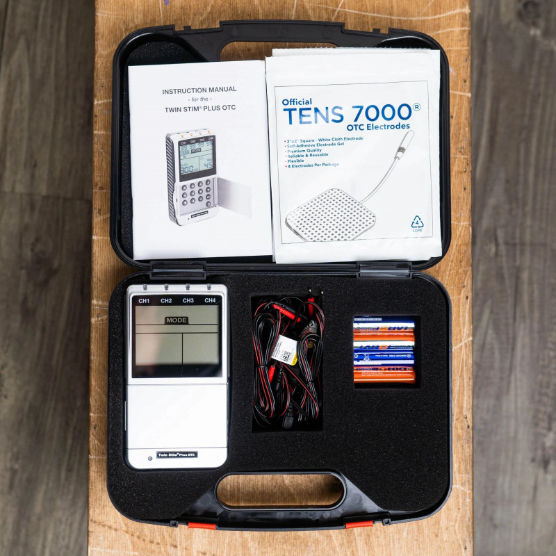Carex Twin Stim Plus TENS Unit and EMS Muscle Stimulator