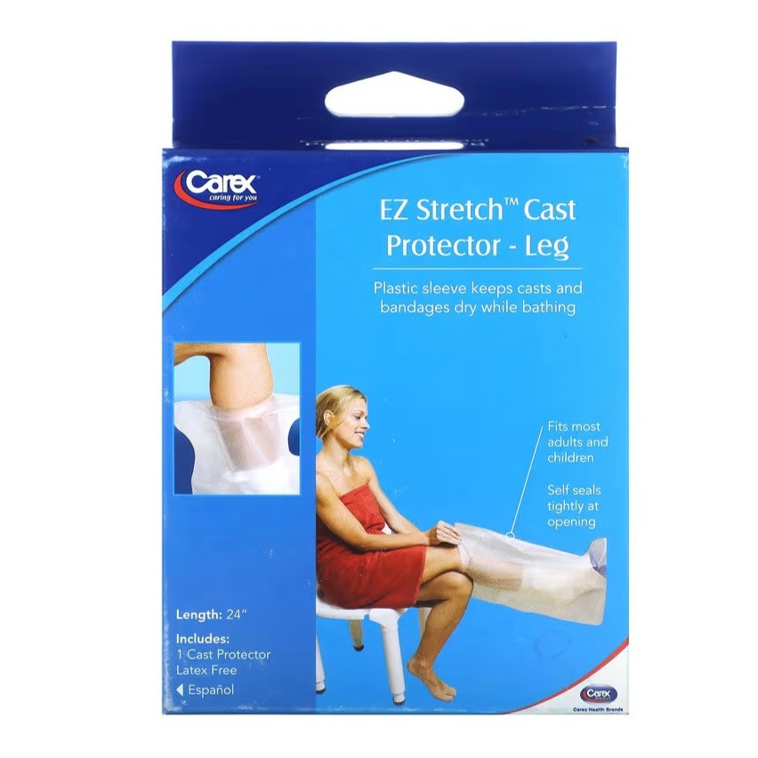 Carex E-Z Stretch Cast Protector, Leg