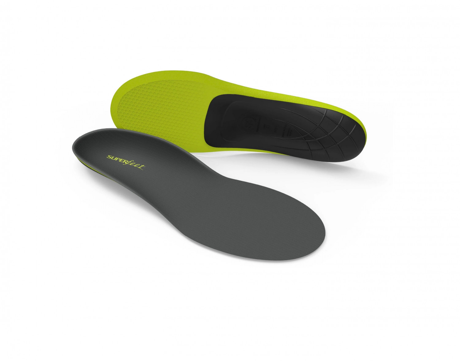 Superfeet RUN Support Low Arch Insoles, Thin & Firm Cushion for Running Shoes