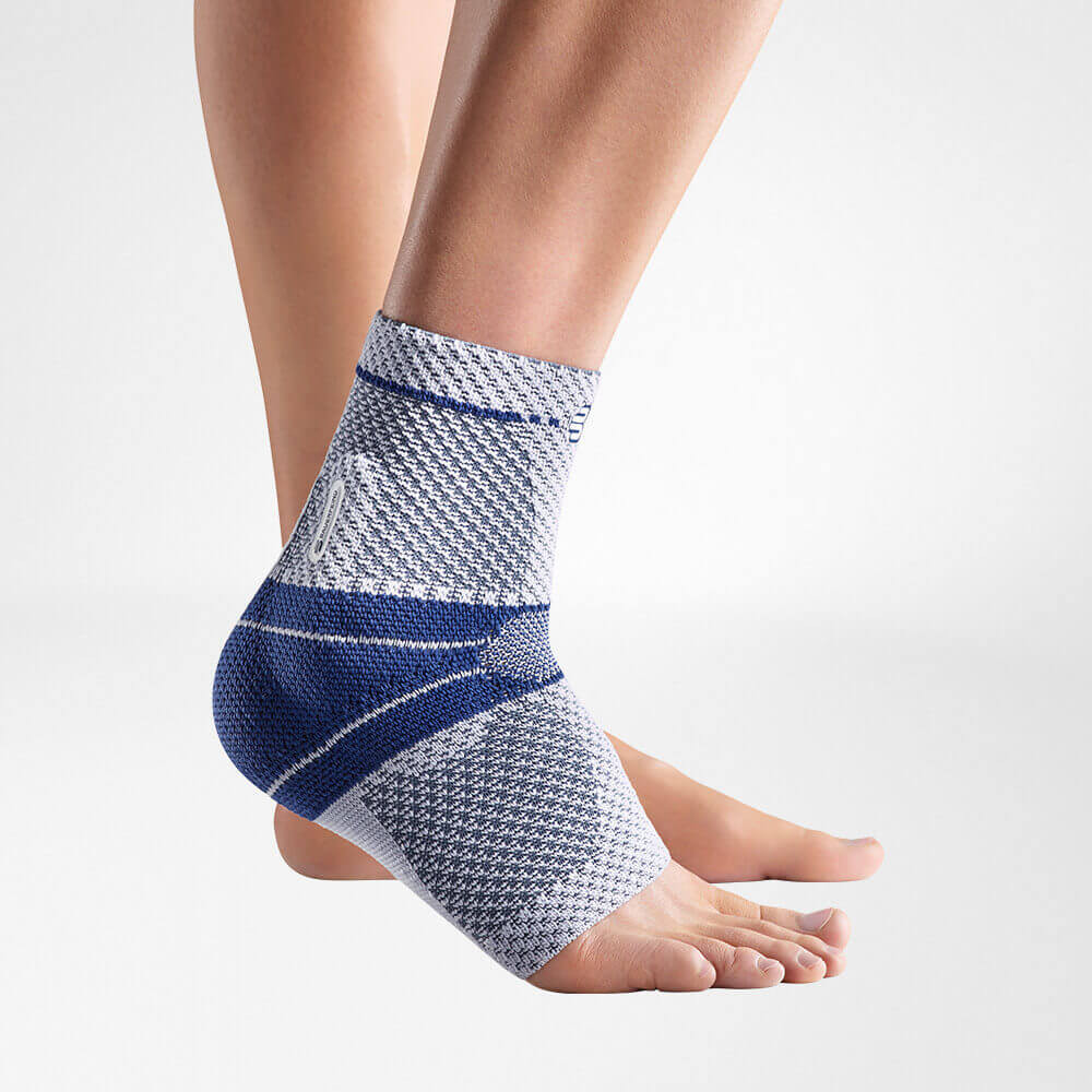 MalleoTrain Ankle Brace – Compression Knit Support with Anatomical Pads, Swelling Relief & Breathable Fabric, Latex-Free