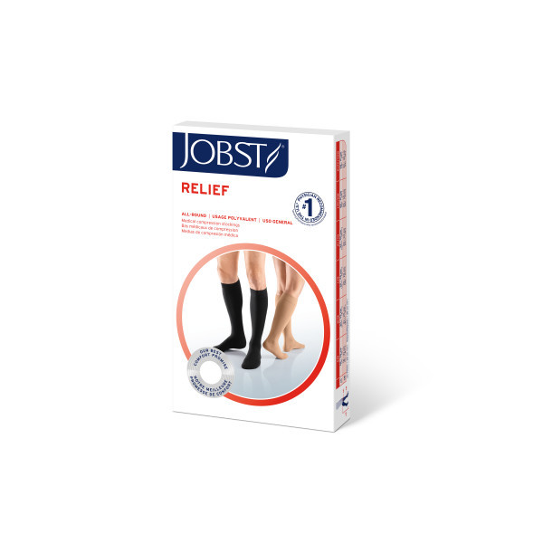 JOBST Relief 15-20 mmHg Knee High, Open Teo
