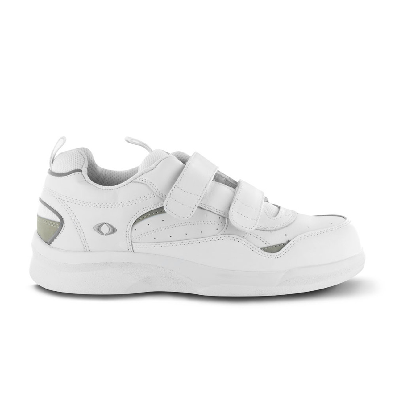 Apex Men's Double Strap Active Walkers Active Shoe - Biomechanical - White