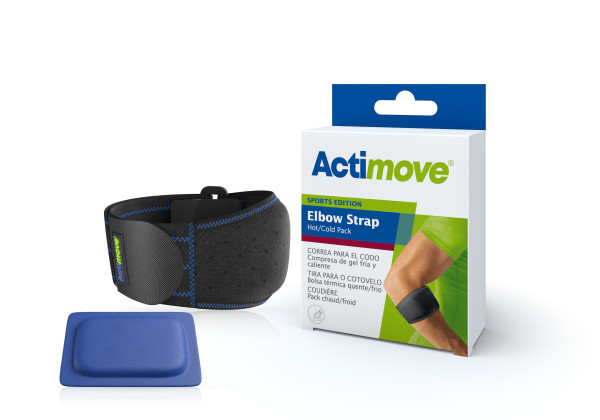Actimove Sports Edition Elbow Strap Hot/Cold Pack, Universal